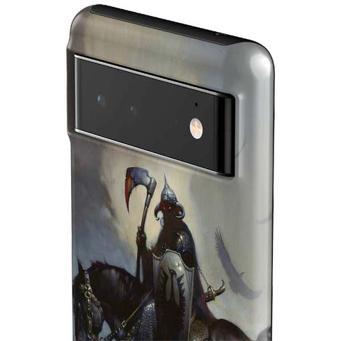Death Dealer on Horseback by Frazetta Google Pixel 6 Case